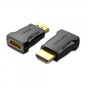 Adaptador HDMI Macho a HDMI Hembra 4K